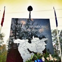 Photo taken at Fallen Warriors Memorial by Mega M. on 12/2/2012