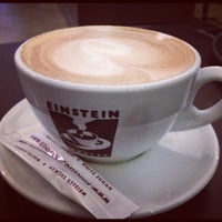 Photo taken at Einstein Coffeeshop by Dor H. on 10/14/2012