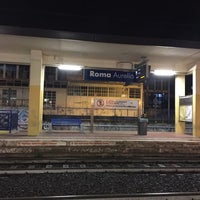 Photo taken at Stazione Roma Aurelia by Stefano S. on 2/11/2016