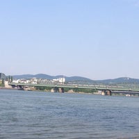 Photo taken at Brigittenauer Brücke by Henri L. on 6/21/2017
