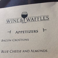 Снимок сделан в Wine &amp;amp; Waffles пользователем Amy W. 8/7/2014