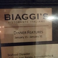 Photo taken at Biaggi&amp;#39;s Ristorante Italiano by Mike H. on 1/21/2023
