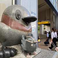 かいちゃん つぶちゃん Outdoor Sculpture In 三郷市
