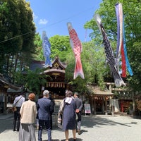 Photo taken at 子安神社 by 🐑 on 4/30/2022