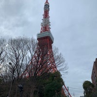 Photo taken at Tokyo Tower Intersection by 🐑 on 1/25/2020