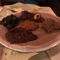Photo taken at Queen Sheba Ethiopian Restaurant by Rohit K. on 12/24/2016