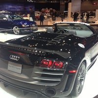 Photo taken at Audi Booth at 2013 Chicago Auto Show by Mike G. on 2/12/2013