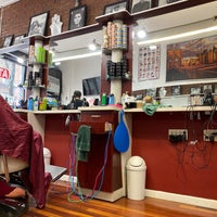 Photo taken at Benny&amp;#39;s Barber Shop by Mike on 3/28/2021