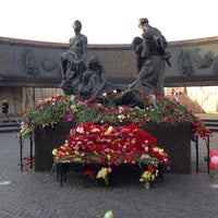 Photo taken at Monument to the Heroic Defenders of Leningrad by Sergey P. on 5/9/2013
