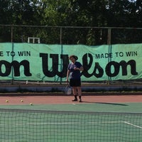 Photo taken at Теннисный корт Wilson стадион Труд by Igor E. on 6/9/2013