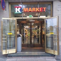 Photo taken at K-Market Erottaja by Laura H. on 3/23/2016