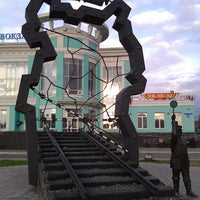 Photo taken at Памятник у Пригородного вокзала by Антон Г. on 5/11/2013