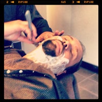 Photo taken at Shave - A Gentleman&amp;#39;s Barbershop by David T. on 10/12/2012