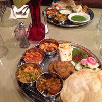 Photo taken at Bhojan Vegetarian Indian Cuisine by Anushka K. on 12/20/2013