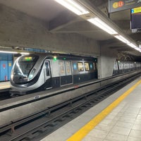 Photo taken at MetrôRio - Estação Cantagalo by Ubirajara O. on 9/30/2023