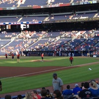 Photo taken at Turner Field by Ben D. on 6/3/2013