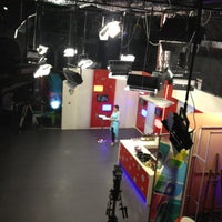 Photo taken at Dünya TV by Fatma Ç. on 12/26/2012