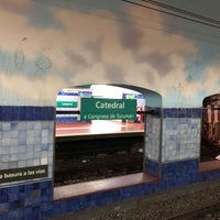 Photo taken at Estación Catedral [Línea D] by れい on 5/2/2019