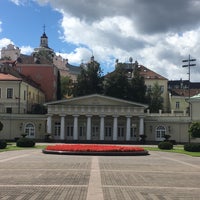 Photo taken at Daukantas Square by Andrey K. on 8/12/2018