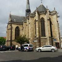 Photo taken at Église Notre-Dame de Boulogne by Jeremy D. on 5/4/2013