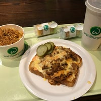 Photo taken at Wahlburgers by Eric P. on 4/22/2018