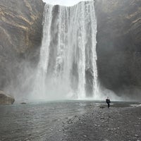 Photo taken at Skógafoss by Zac M. on 4/11/2024