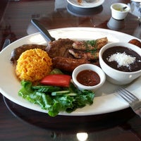 Photo taken at Tikal Restaurant Cocina Maya by Juan R. on 4/18/2014