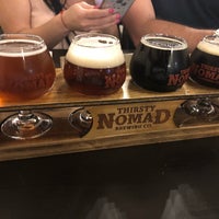Photo taken at Thirsty Nomad Brewing Co. by Jesus S. on 5/27/2018