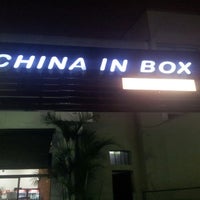 Photo taken at China in Box by Francisco D. on 5/17/2013