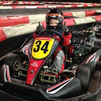 Photo taken at Daytona Indoor Karting by Mark A. on 12/24/2012