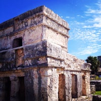 Photo taken at Tulum Archeological Site by Priscilla B. on 12/2/2014