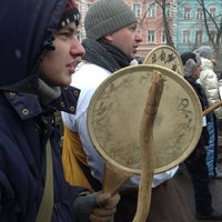 Photo taken at Марш против подлецов by Vadim M. on 1/13/2013