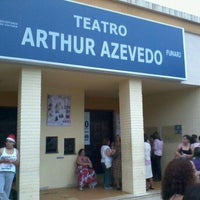 Photo taken at Teatro Arthur Azevedo by Renato F. on 11/24/2012