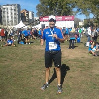 Photo taken at Maratón de Buenos Aires by Jose Ignacio D. on 9/7/2014