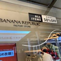 Banana Republic Factory Store 酒々井町 千葉県