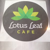 Photo taken at Lotus Leaf Cafe by Cindy B. on 8/15/2016