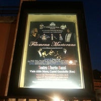 Photo taken at Teatro Uberto Bazzi by Mauro C. on 11/16/2012