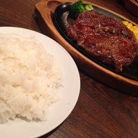 Photo taken at ステーキ&amp;amp;カフェ ケネディ 本蓮沼店 by 古木 篤. on 3/18/2015