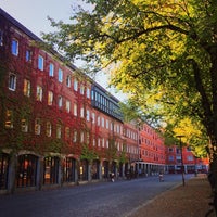 Photo taken at Blågårdens Bibliotek by Yana B. on 9/8/2016