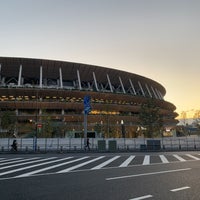 Photo taken at Olympic Stadium Construction Site by Lasakongawa on 11/29/2019