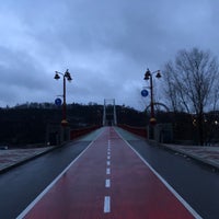 Photo taken at Parkovy Bridge by Oleksandr T. on 1/1/2022