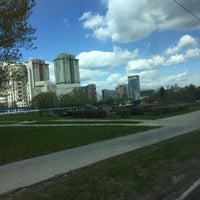 Photo taken at Газпромнефть АЗС № 164 by PΛVΞL on 5/13/2017