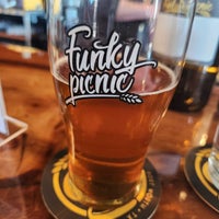 Photo taken at Funky Picnic Brewery &amp;amp; Café by Christopher C. on 12/3/2022