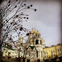 Photo taken at Никольский Собор by Alexey G. on 11/3/2012