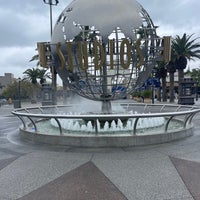 Photo taken at Universal Studios Hollywood Globe and Fountain by Ajana O. on 4/13/2024