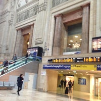 Photo taken at Milano Centrale Railway Station by David G. on 5/17/2013
