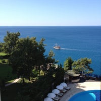 Photo taken at Antalya Hotel by Seda T. on 7/4/2013