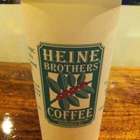 Photo taken at Heine Brothers&amp;#39; Coffee by Micah J. on 2/7/2013