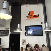 Photo taken at Amami Restaurant by Gustavo P. on 3/1/2015