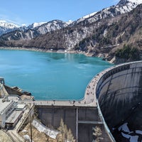Photo taken at Kurobe Dam by ぽけ へ. on 5/2/2024